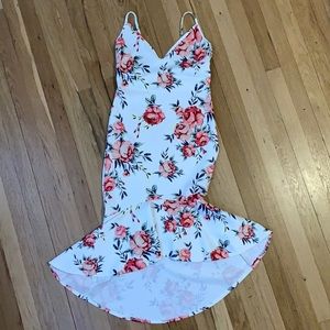 Floral Spaghetti Strap Dress